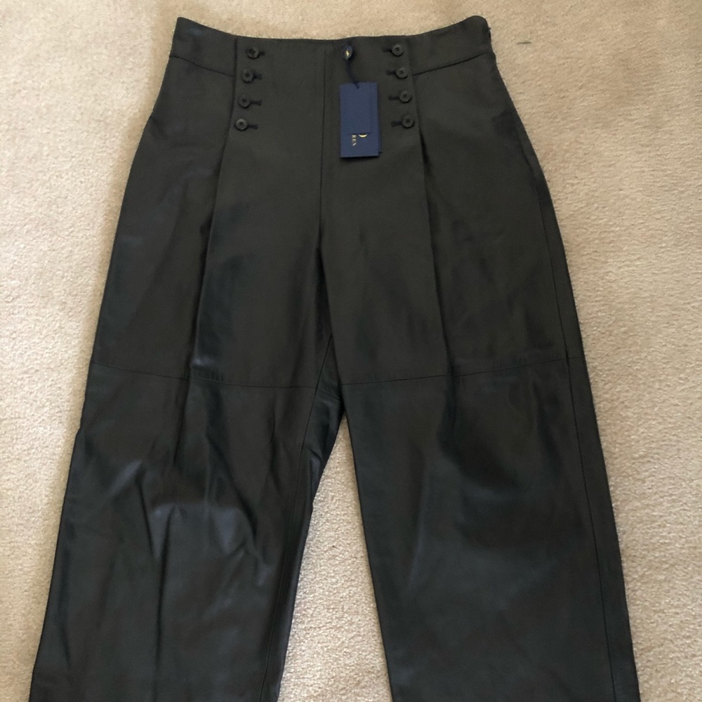 Genuine Leather Culottes